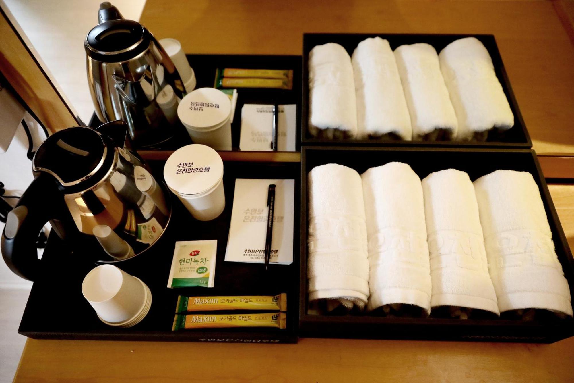 Suanbo Hot Spring Healing Hotel Cshungdzsu Kültér fotó